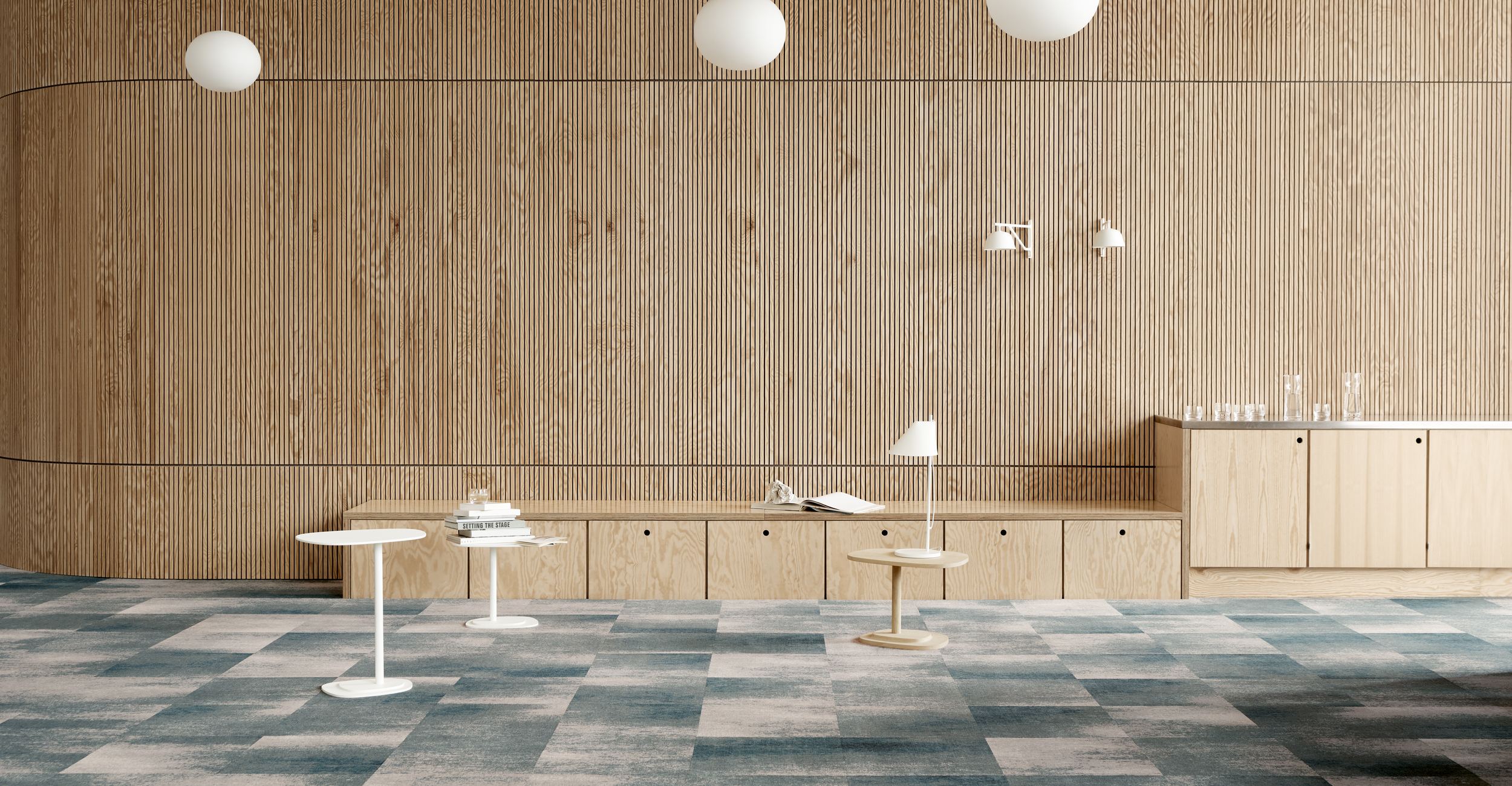 Carpet tiles & planks 