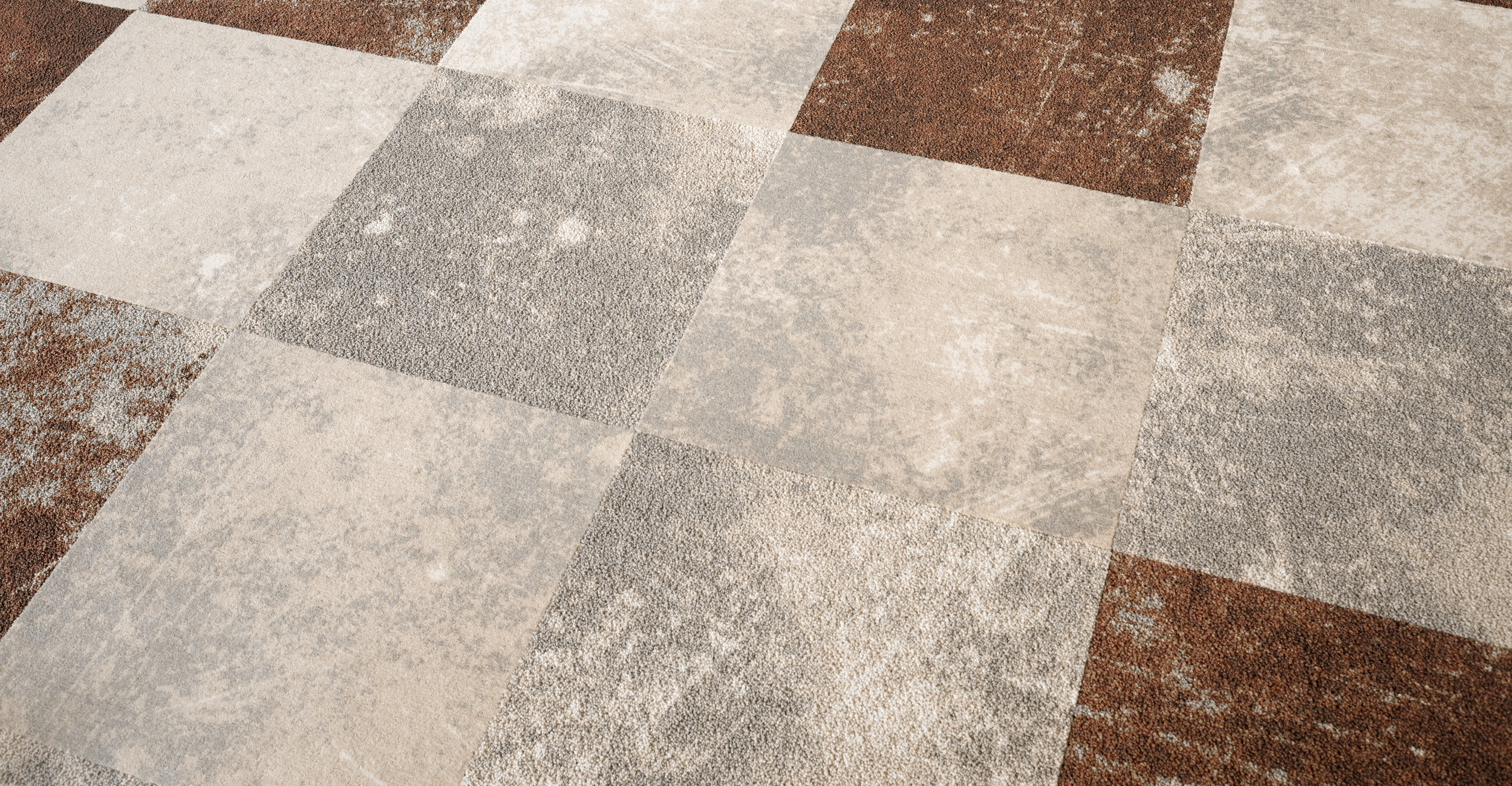 Beige carpet tiles & planks